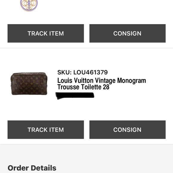 Vintage Louis Vuitton makeup bag - Picture 6 of 10